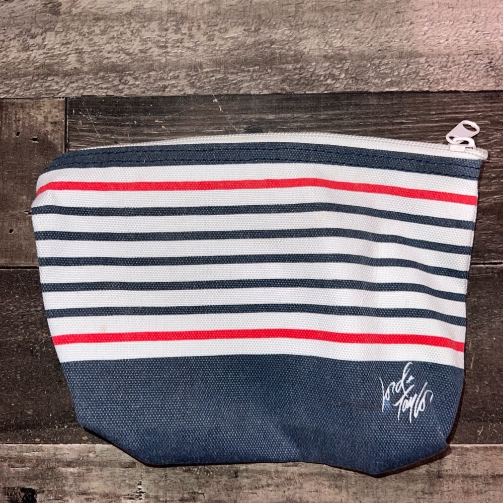 RARE Small Lord & Taylor Makeup Bag Cosmetics Pouch